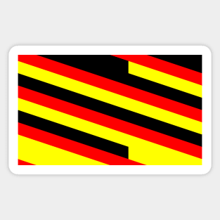 German flag pattern Sticker